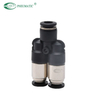 VCVPY Series Y Type Pneumatic Union Connector Check Valve