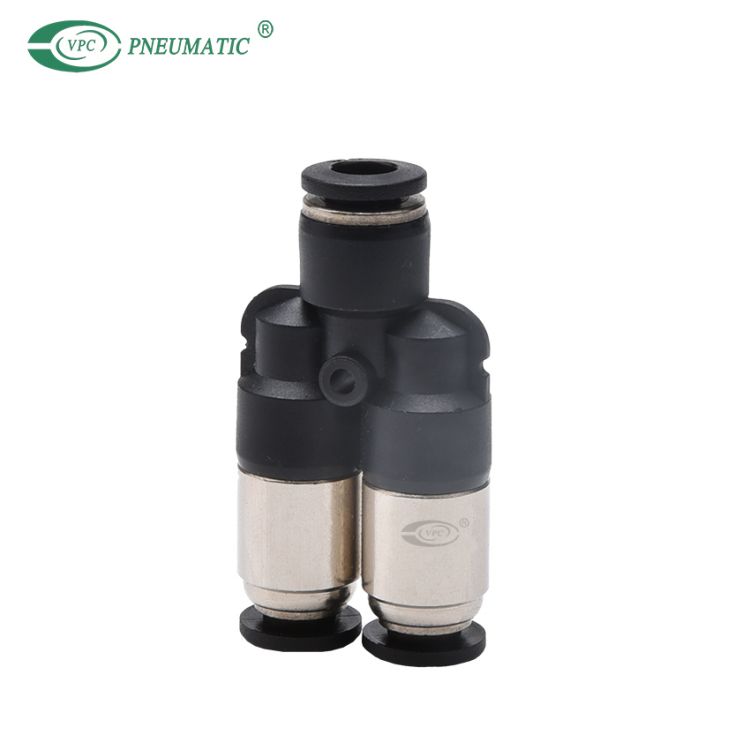 VCVPY Series Y Type Pneumatic Union Connector Check Valve