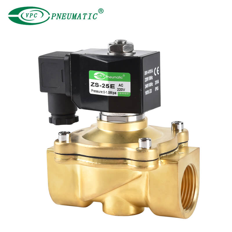 ZS Series 2/2 Way Normally Closed Solenoid Valve（big orifice）