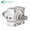 SDAJ Series Compact Pneumatic Cylinder with Adjustable Stroke