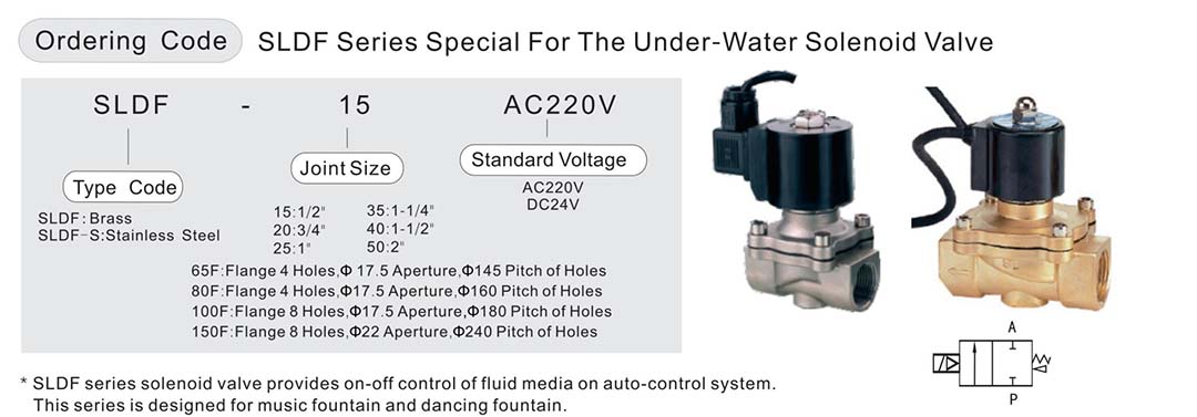 waterproof solenoid valve