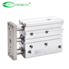 pneumatic cylinder with guide rods