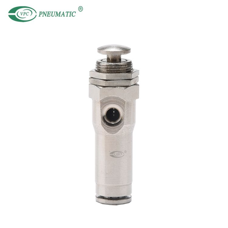 push button air release valve
