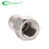 VCF Series High Pressure Pneumatic Straight Fitting, Brass, 870 Psi