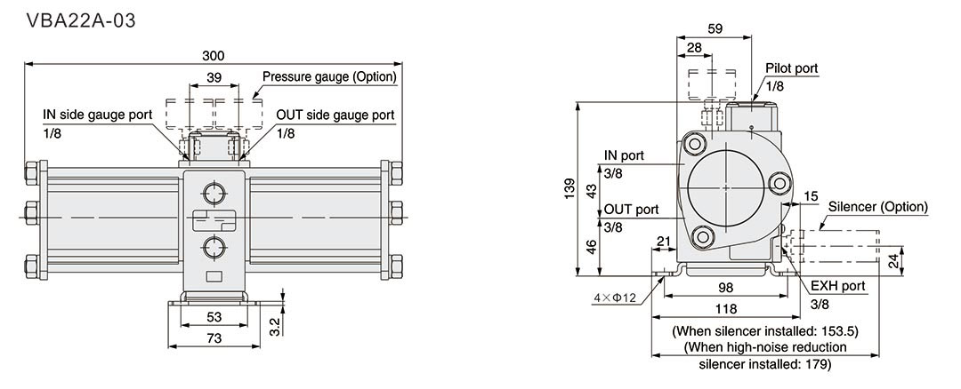 VBA22A booster regulator