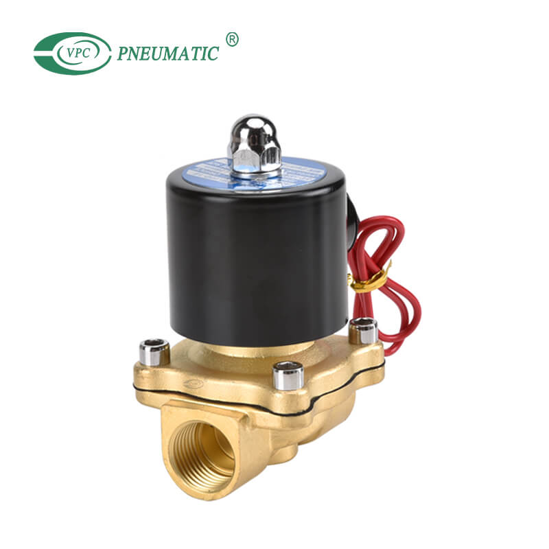 2W Series 2-Way Direct Acting Solenoid Valve, Big Orifice, Flying Leads Type