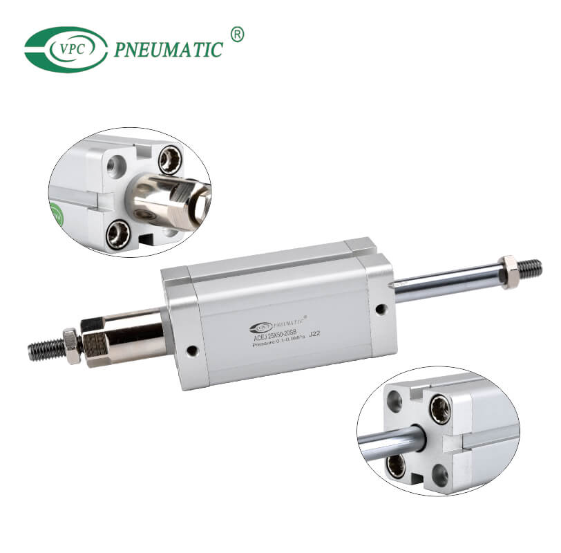 ACEJ Series Compact Cylinder Iso 21287, Adjustable Stroke