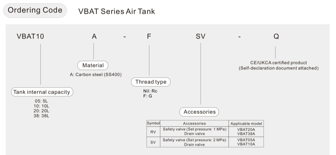 VBAT Air Tank