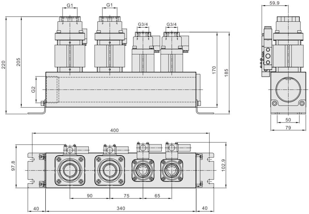 coaxial valve