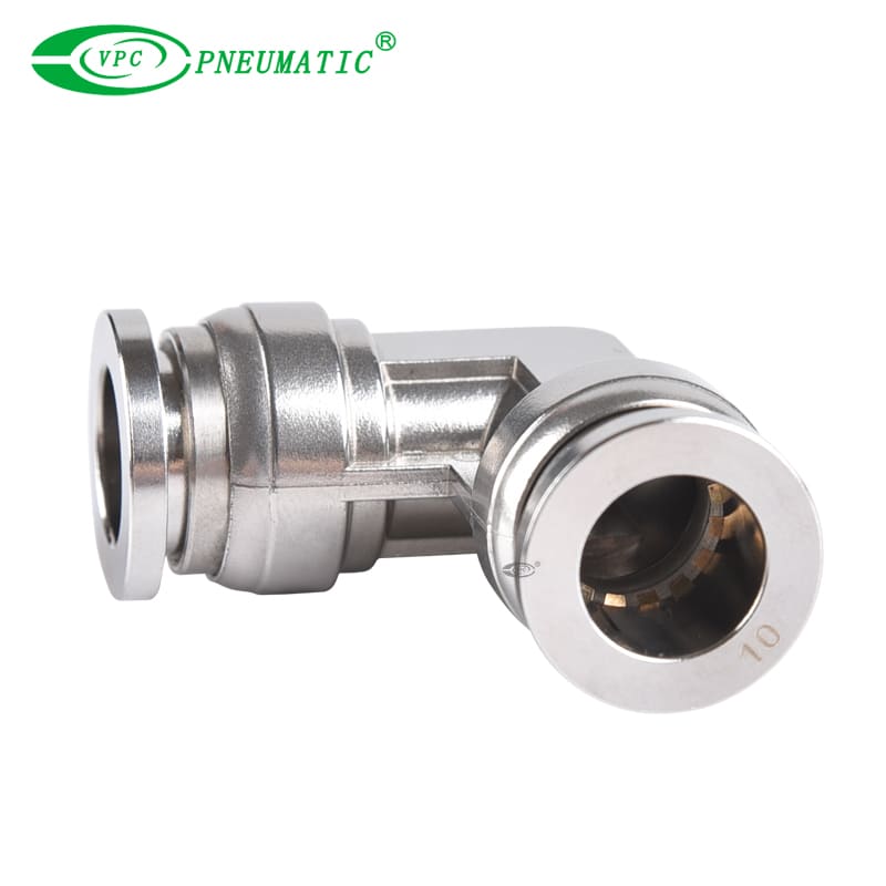 SSPV Stainless Steel Push-In Elbow Fitting