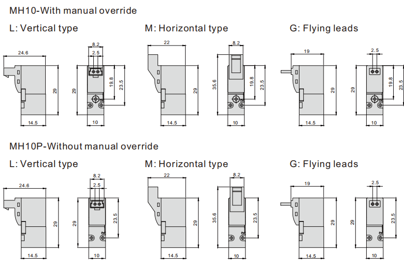 MH mini 24v solenoid valve